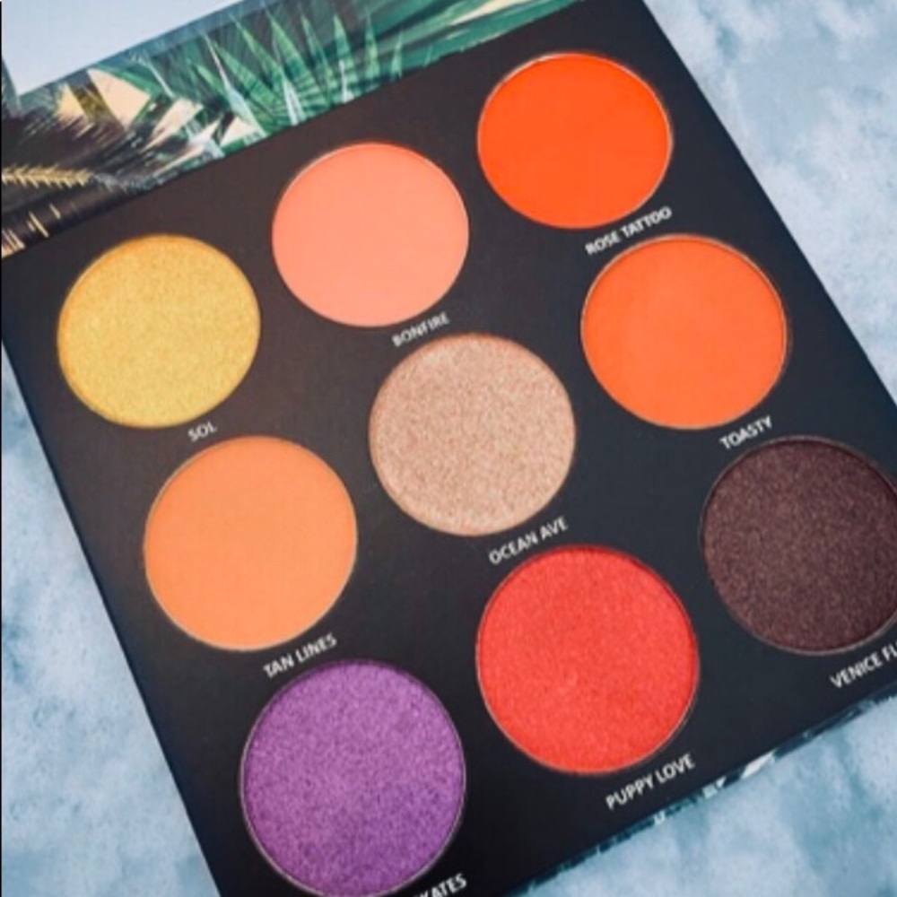 New X Bailey Sarian Venice Fling Eyeshadow Palette